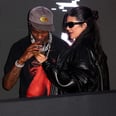Kylie Jenner Steps Out With Travis Scott in a Double-Cutout Minidress