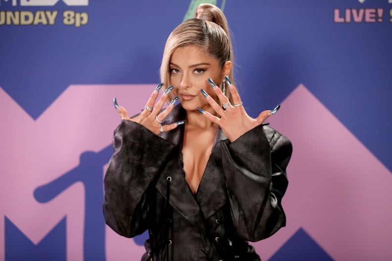 Bebe Rexha at the 2020 MTV VMAs