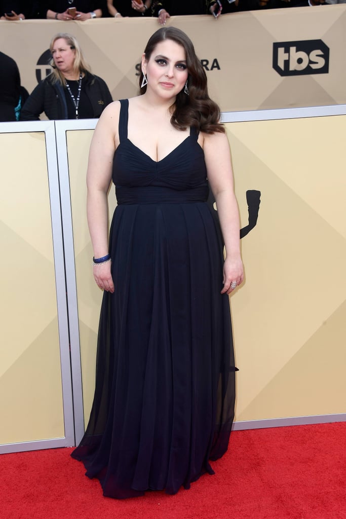 Beanie Feldstein's Prom Dress at the SAG Awards 2018