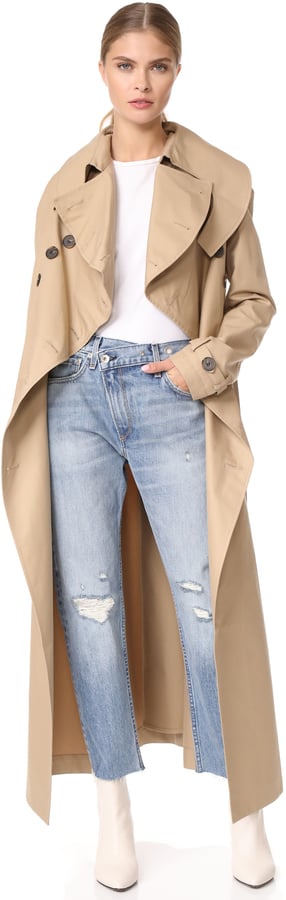 Awake Long Trench Coat