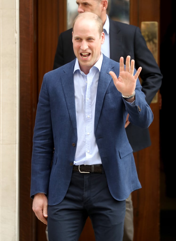 Prince William Steps Out After Welcoming Third Child