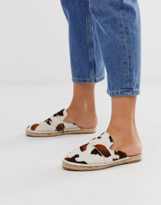 espadrille loafer mule