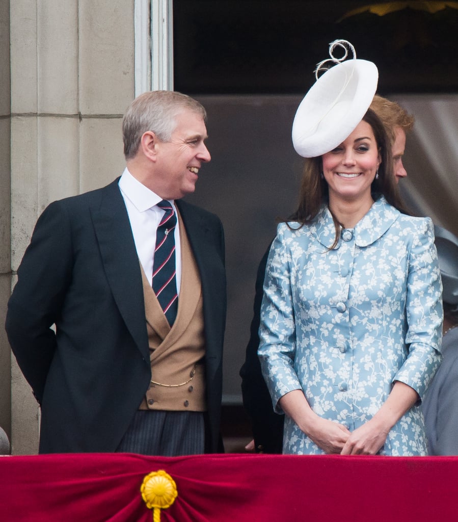 Pictured: Prince Andrew and Kate Middleton.