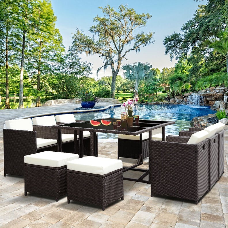 Costway 11-Piece Outdoor Patio Dining Set