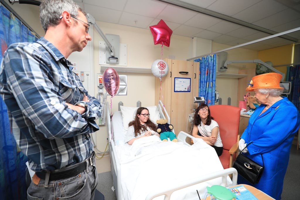 Queen Elizabeth II Visiting Manchester Victims in Hospital