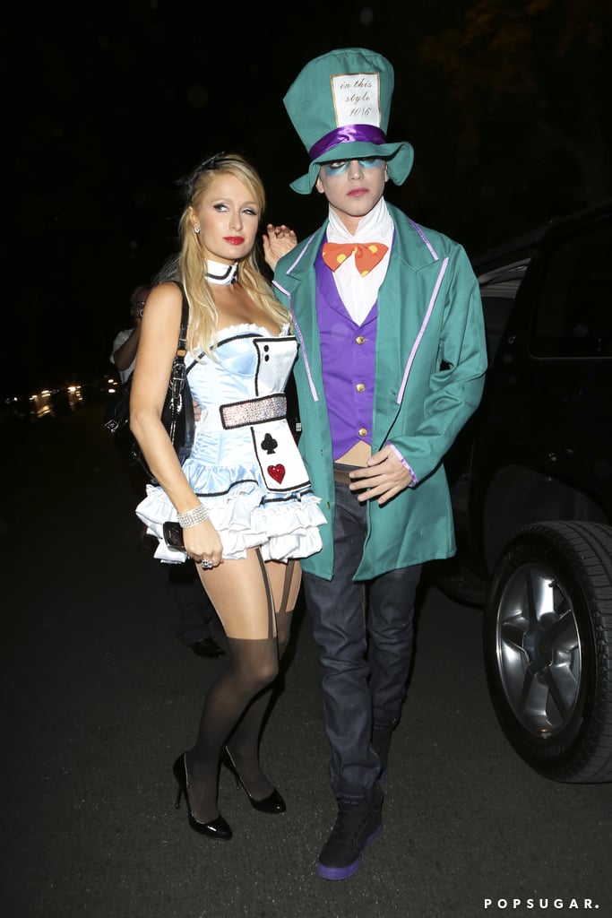 Paris Hilton as Alice in Wonderland in 2012