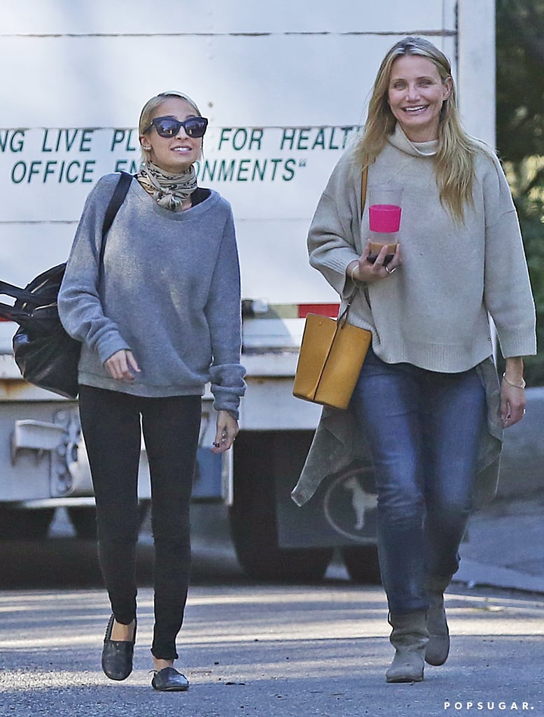 Cameron Diaz and Nicole Richie Shopping in LA 2015