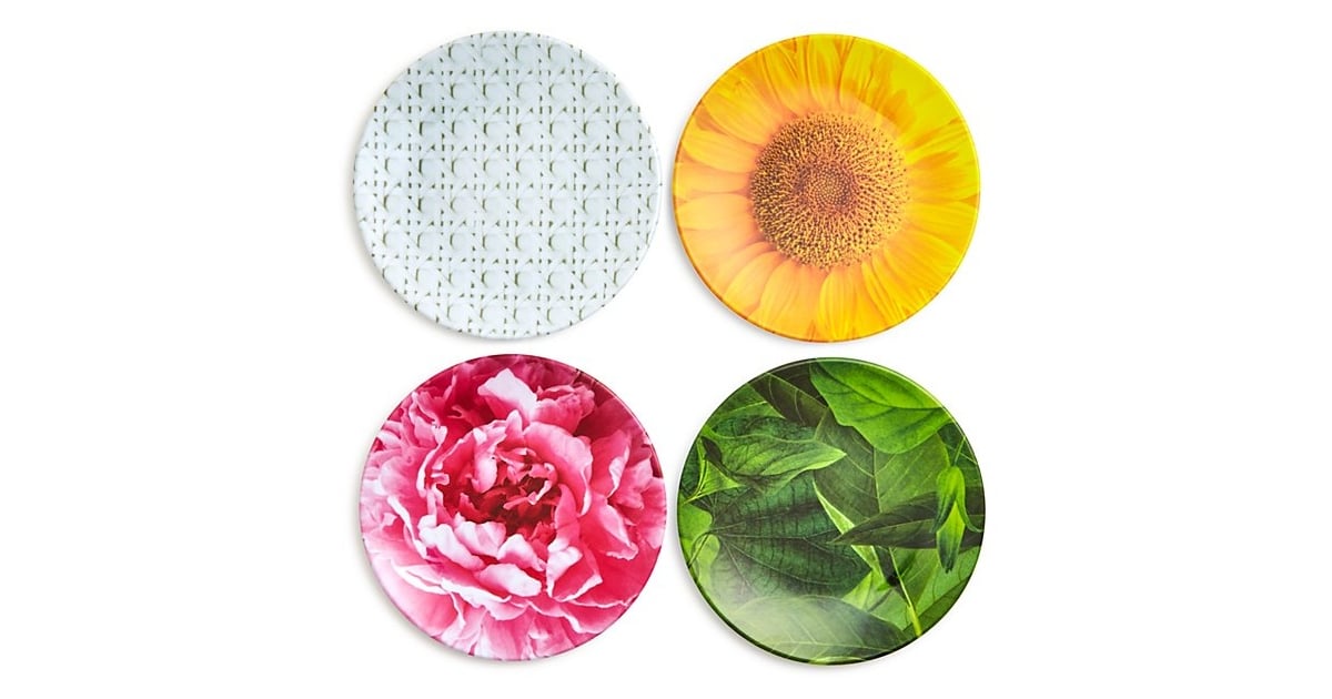Patio Floral Appetizer Plates (30) Spring Dishes and Servingware