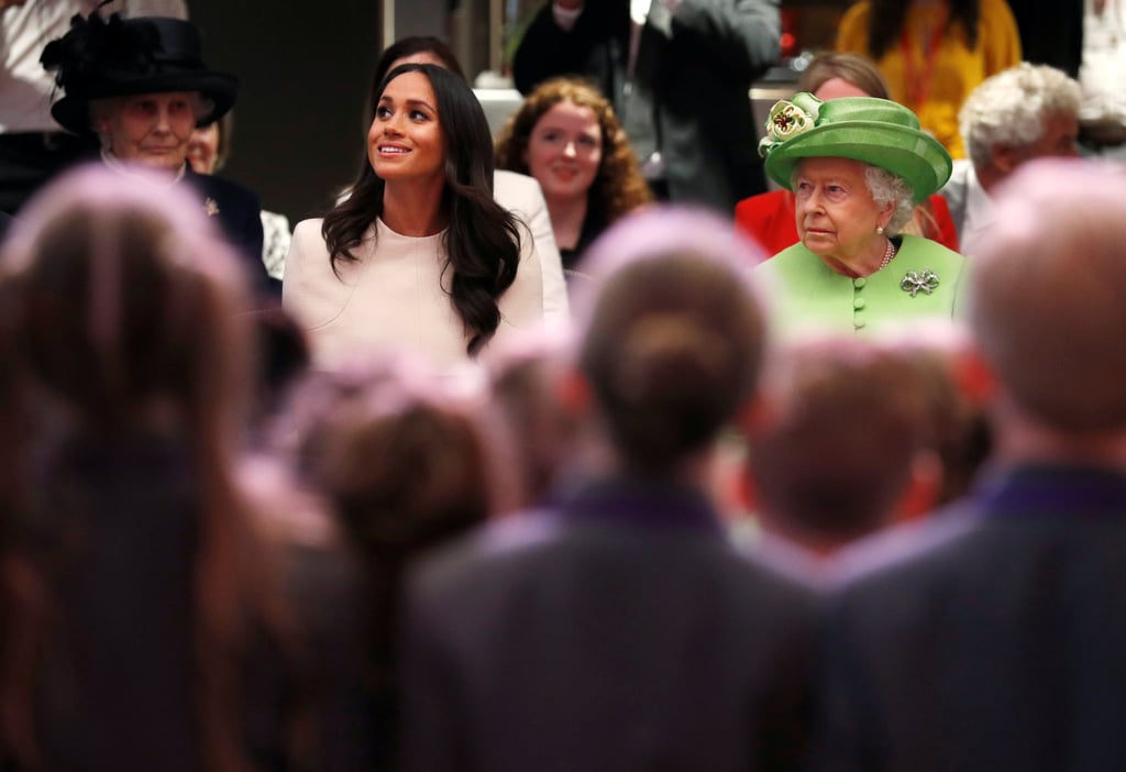 Meghan Markle and Queen Elizabeth II Pictures