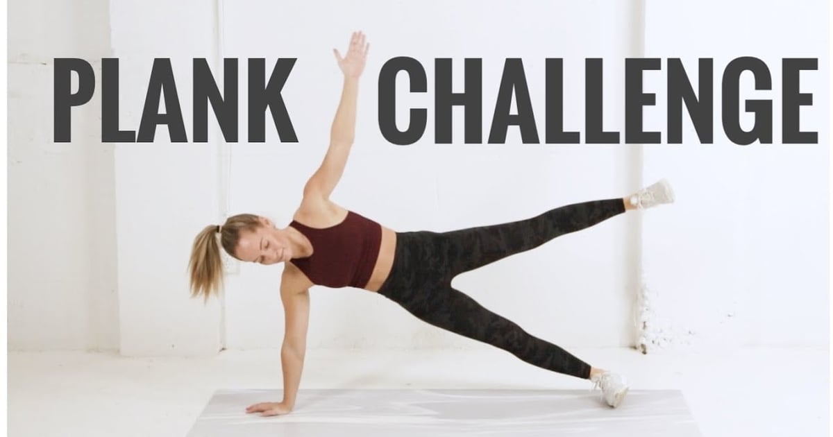 AtHome Plank Challenge From Heather Robertson POPSUGAR Fitness UK