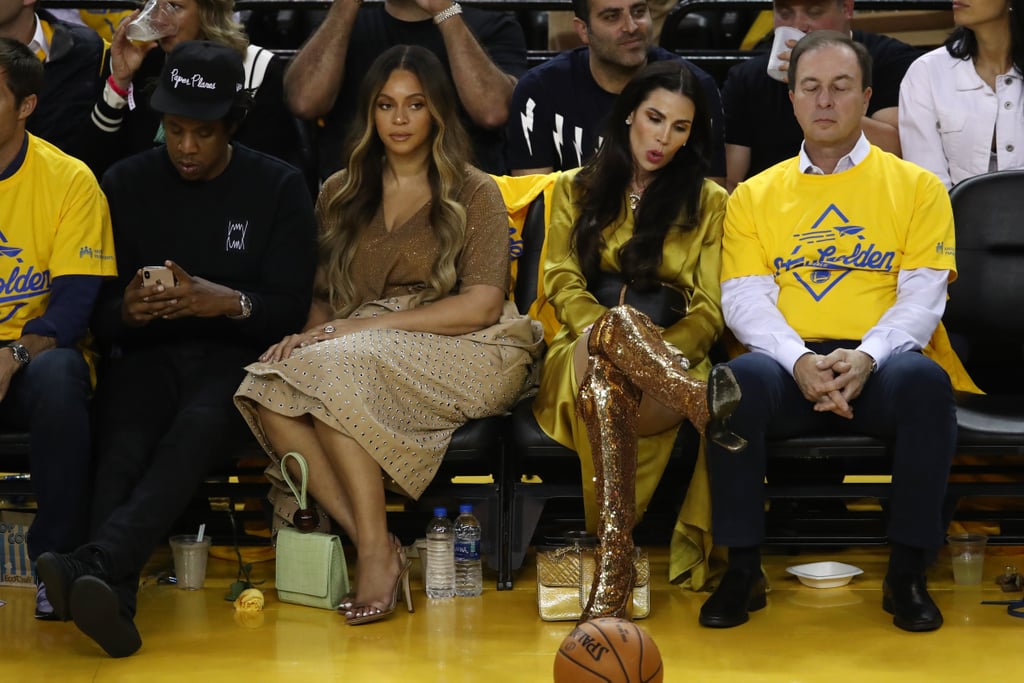 Beyoncé and JAY-Z at Warriors Game Pictures June 2019