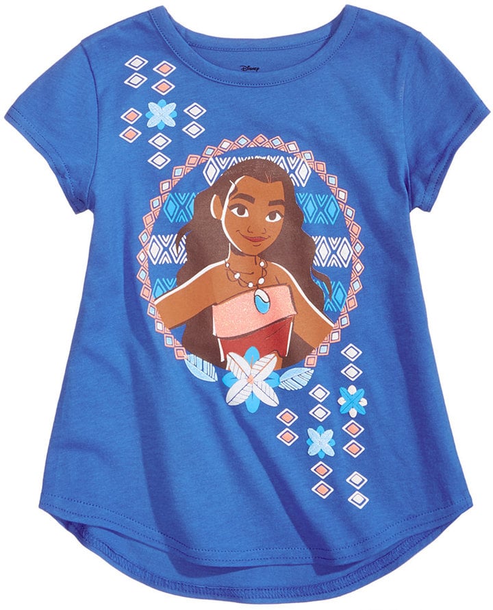 Disney Moana-Print Cotton T-Shirt