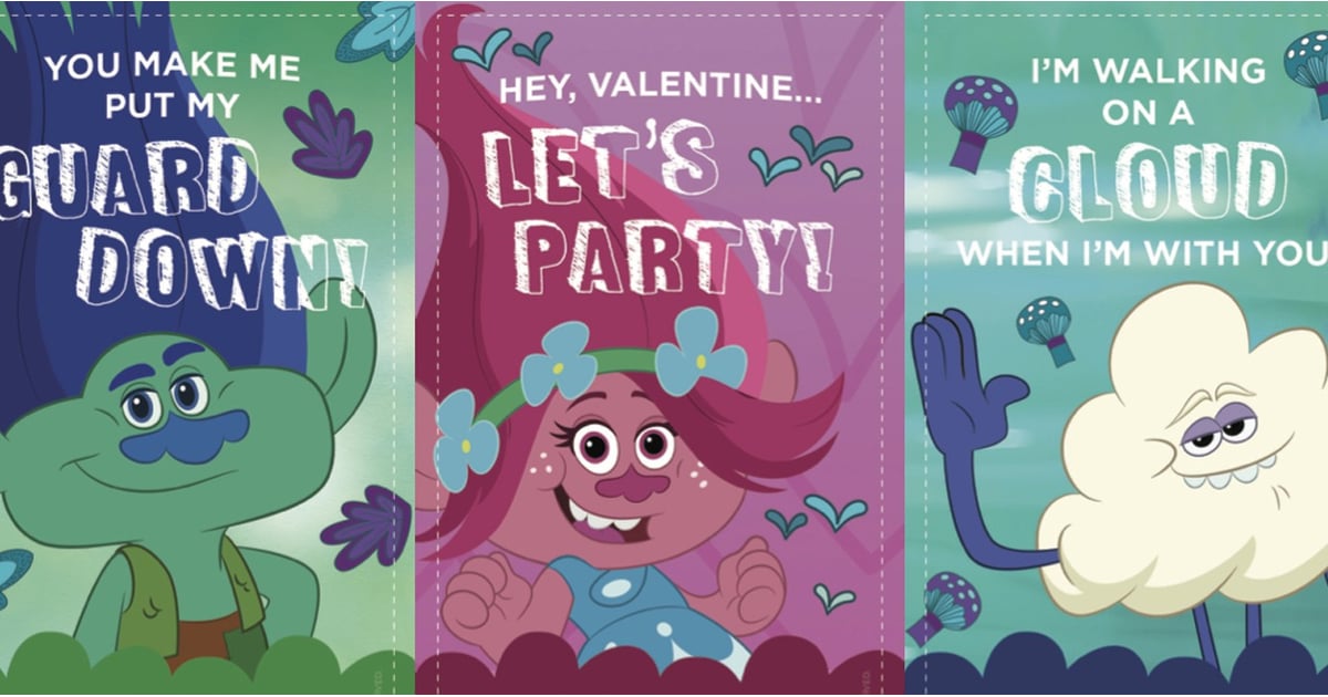 Free Printable Trolls Valentines POPSUGAR Moms