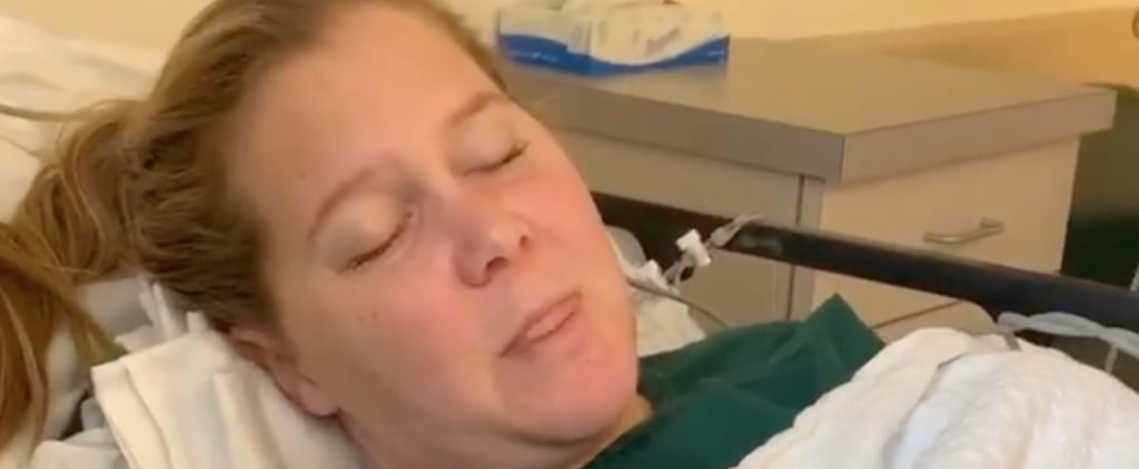 Amy Schumer's Delirious Post-Egg-Retrieval Videos Show That Sometimes You Just Need to Laugh