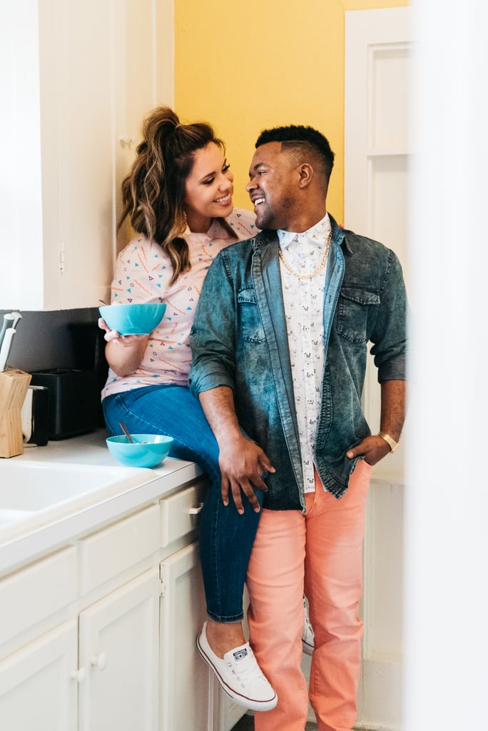 Retro '80s and '90s Engagement Shoot