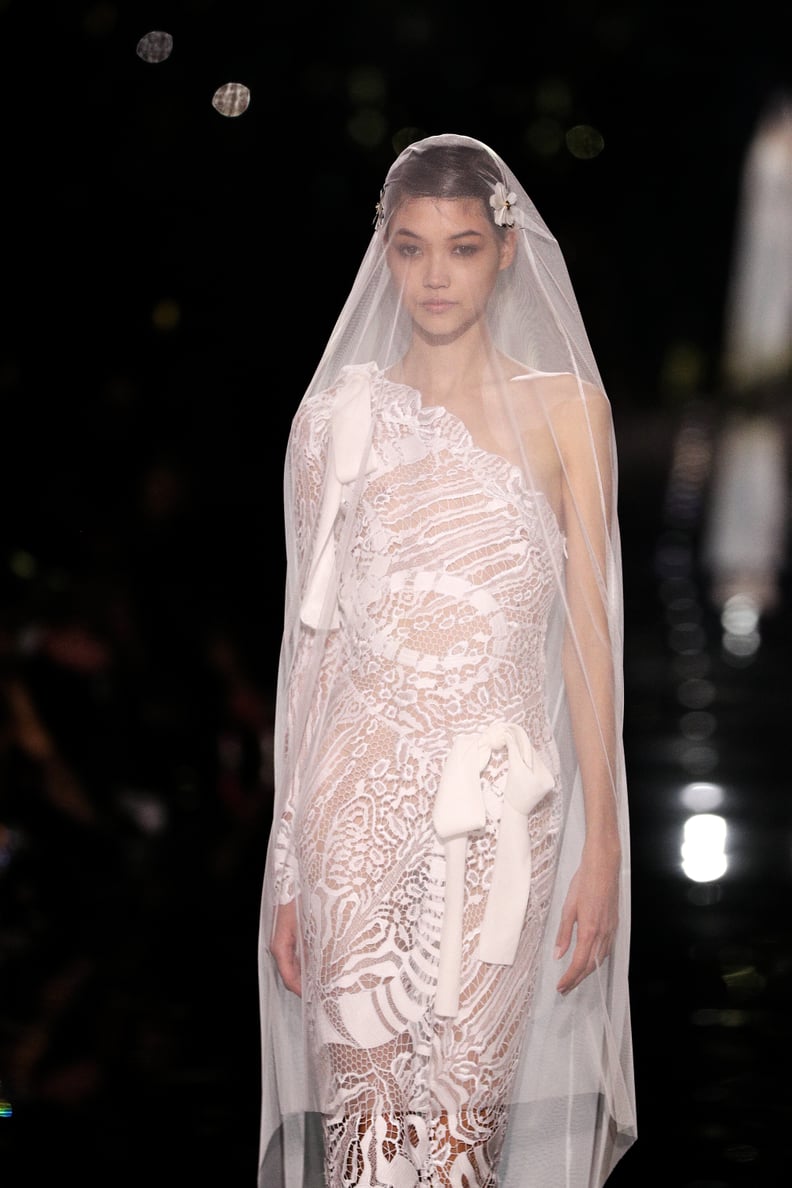 Rita Ora's Wedding Dress on the Tom Ford Runway