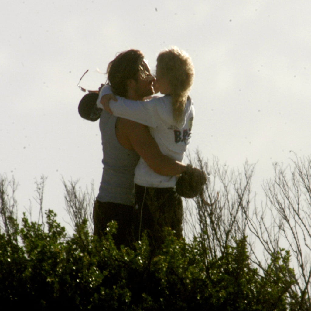 Nicole Kidman and Keith Urban embraced on their 2006 honeymoon in Bora Bora.