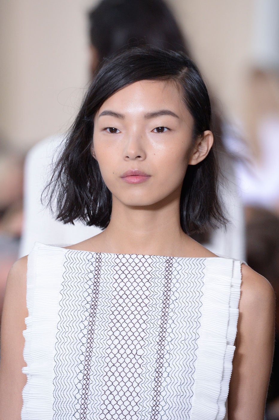 Xiao Wen Ju At Tory Burch Spring 2015 Gisele Cara Kendall And More Iconic Models Who Ruled Fashion Month Popsugar Beauty Photo 51