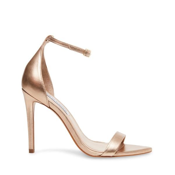 Steve Madden Sane Metallic Heels