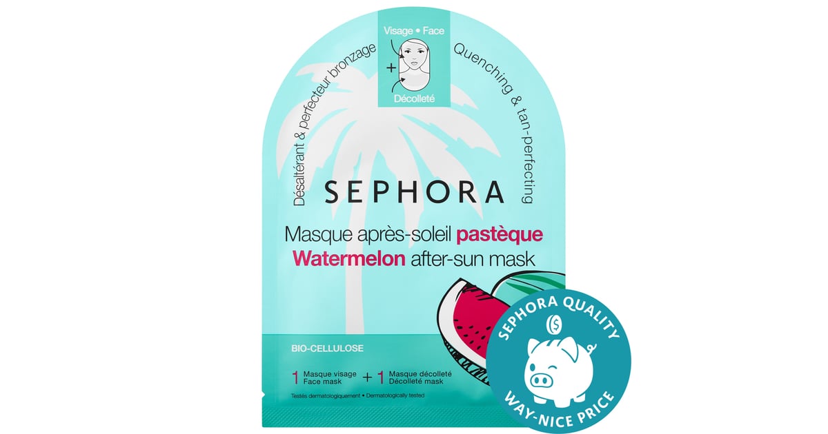 Sephora Collection AfterSun Mask Watermelon Best Beauty Products on Sale July 2020
