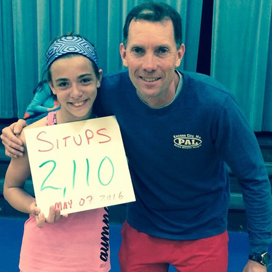 Little Girl Does Over 2,000 Sit-Ups (Video)