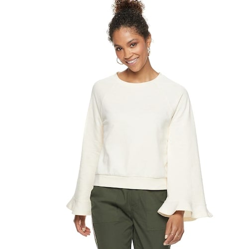 POPSUGAR Bell-Sleeve Sweatshirt