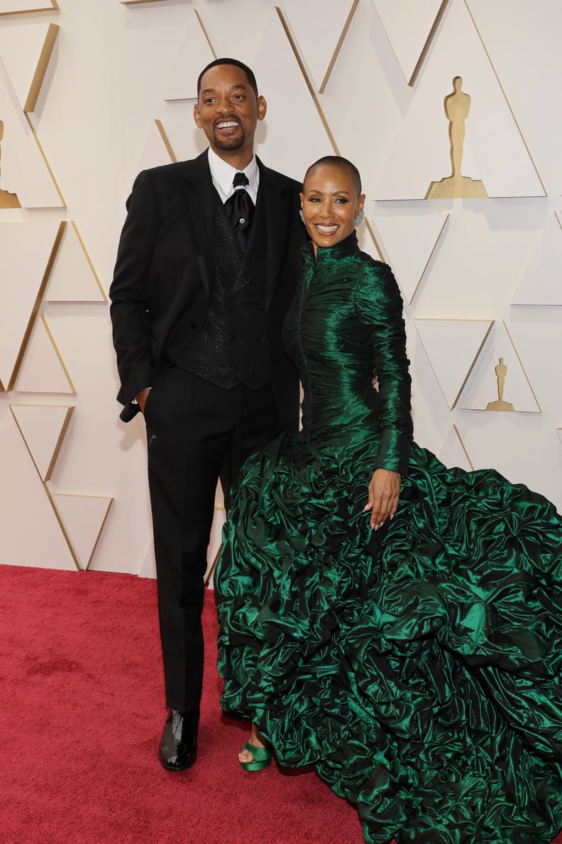 Will Smith and Jada Pinkett Smith at the 2022 Oscars