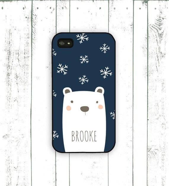 Polar Bear Case With Monogram ($16)