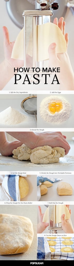 How to make homemade pasta.