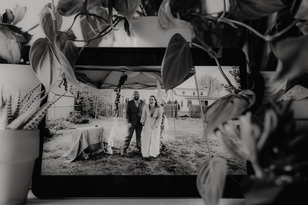 Couple Live-Stream Elopement From Backyard Amid Coronavirus