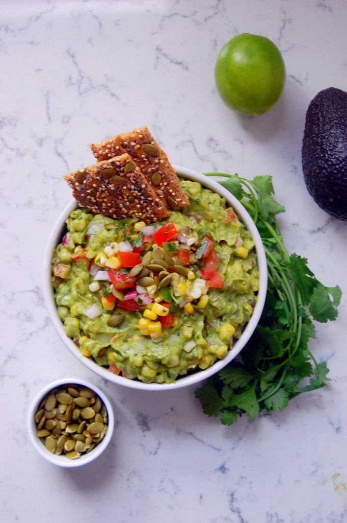 If guacamole makes you think "Summer," surely pumpkin seed guacamole will bring memories of chilly and cozy Falls.