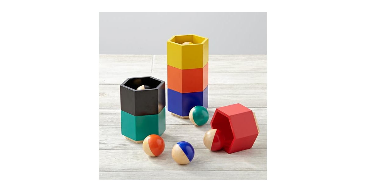 Ball and Cup Matching Game | Wooden Toy Gifts For Kids | POPSUGAR