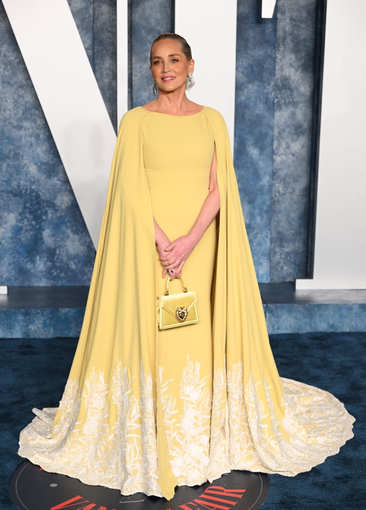 Sharon Stone at the 2023 Vanity Fair Oscars Party