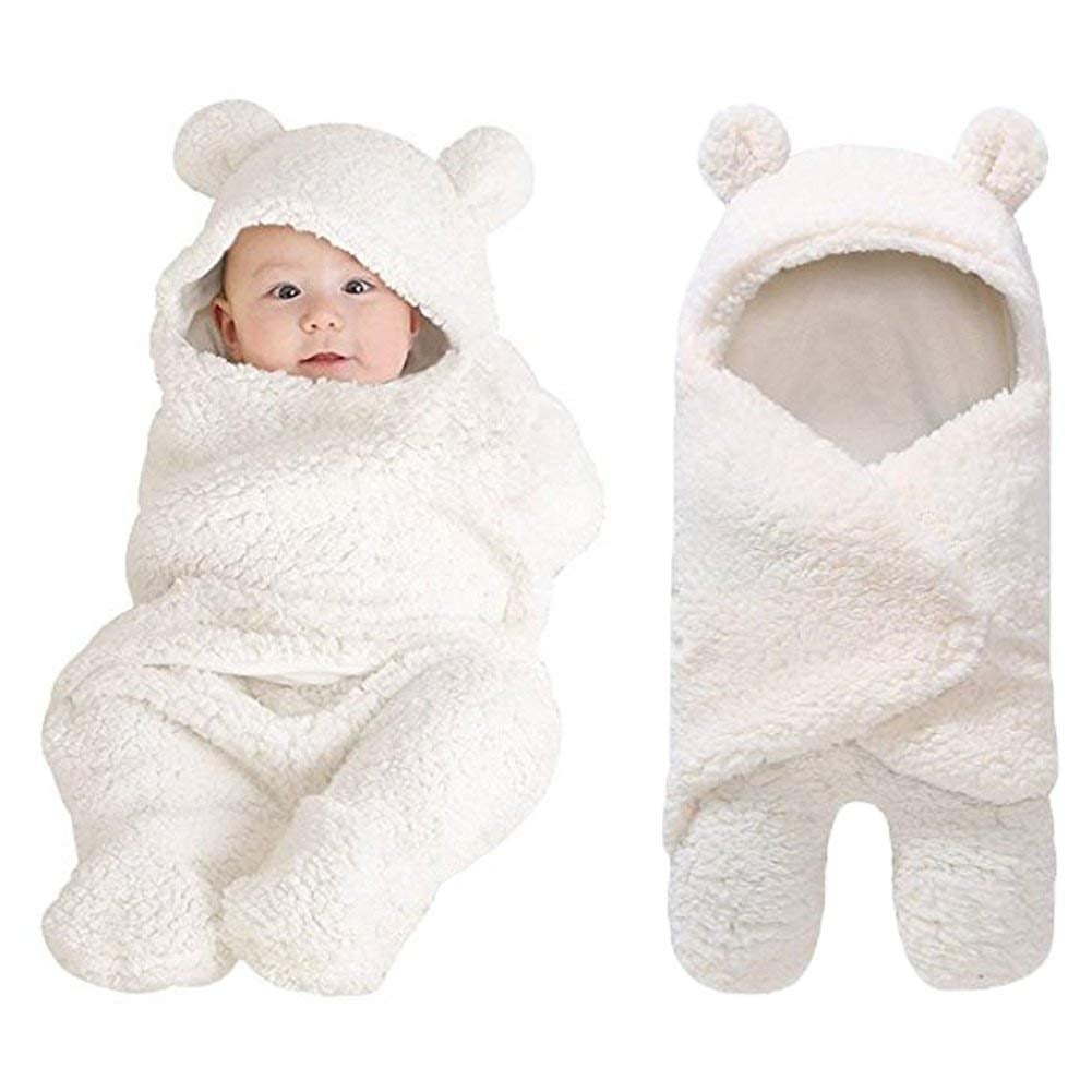 Newborn Plush Nursery Swaddle Blanket