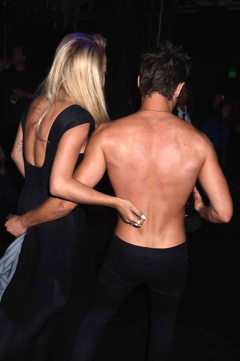Pay no mind to Zac's backside, either.