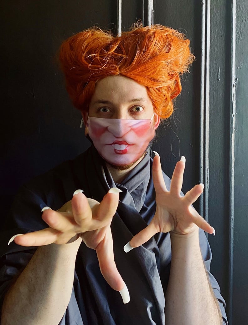 Winifred Sanderson Hocus Pocus Spooky Illusion Face Mask