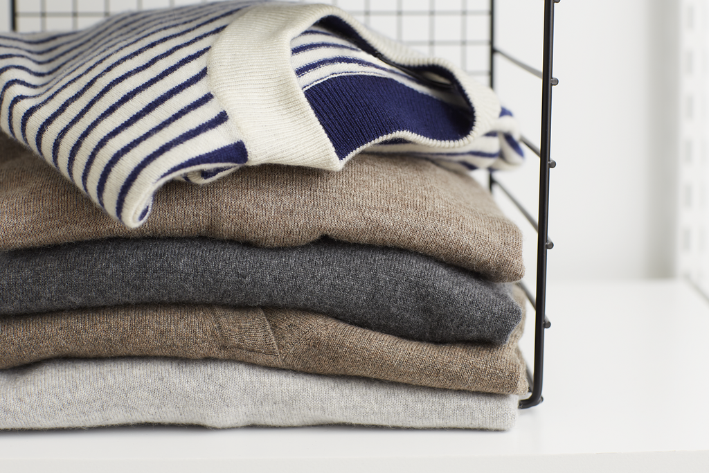 Fold your sweaters