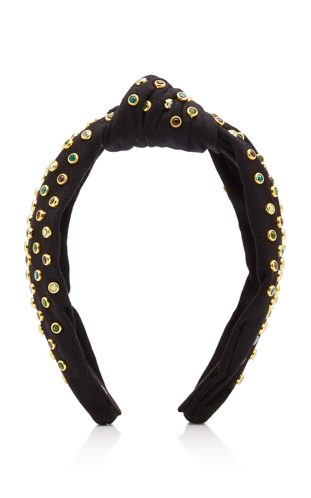 Lele Sadoughi Knotted Crystal Headband