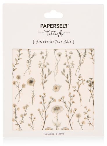 Paperself Wildflower Temporary Tattoos