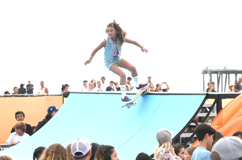 Sky Brown at the Teen Choice Awards 2019