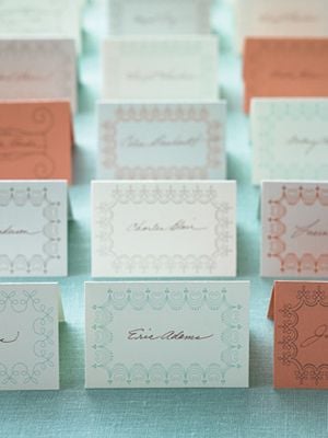 Charming Place Cards