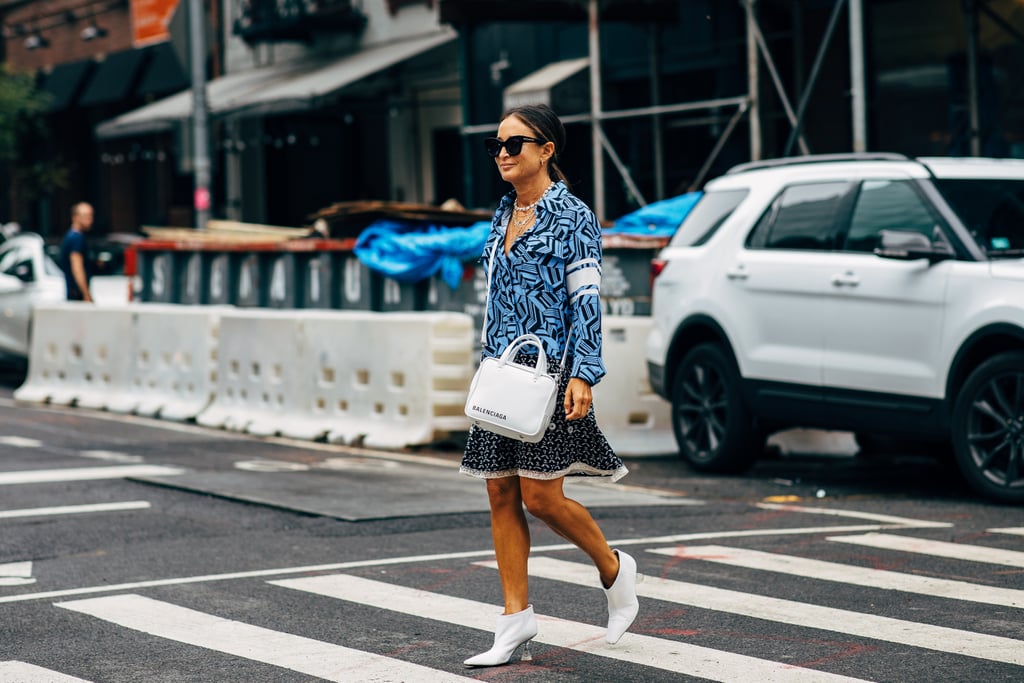 Mix up your look with a cool, shapely heel.