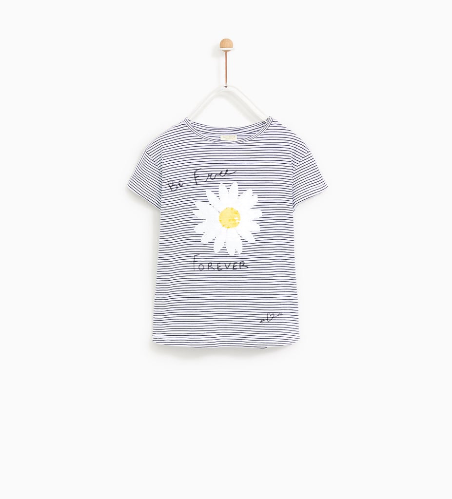 Zara Flip Sequin Daisy Shirt Flip Sequin Clothes For Kids