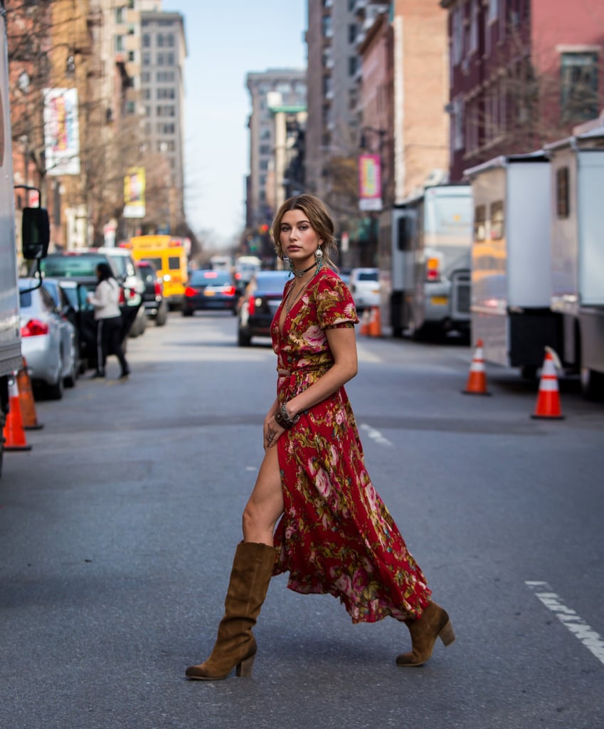Bella Hadid and Hailey Baldwin on Denim & Supply Co. Shoot