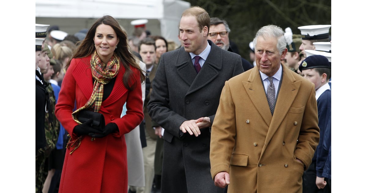 On April 5, 2013, Kate joined William and Prince Charles for an ...