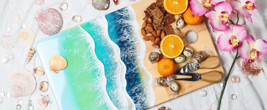 This Ocean Art Cheese Board on Etsy Looks So Realistic
