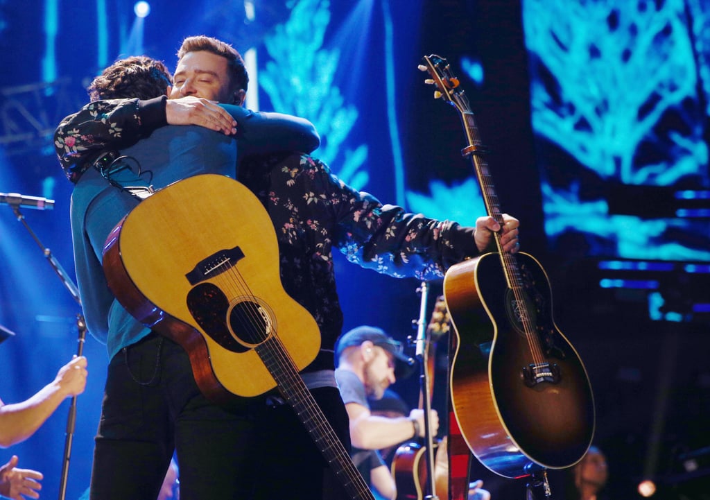 Justin Timberlake and Shawn Mendes iHeartRadio Performance