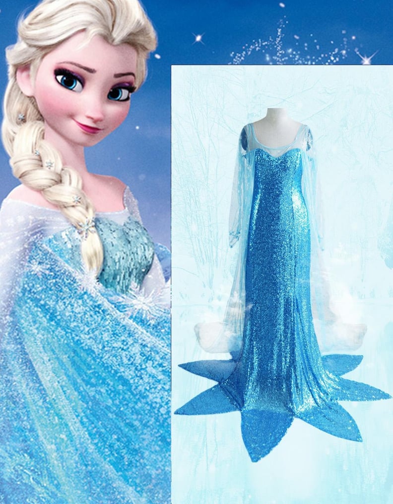 Princess Elsa Fancy Dress Costume