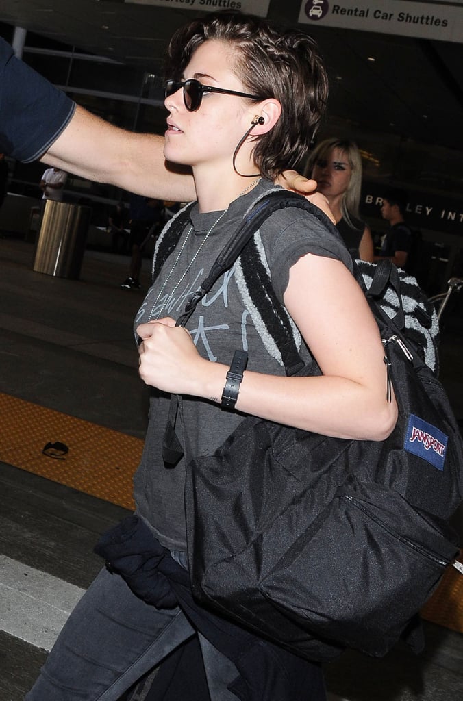 Kristen Stewart in an "It's Awful, I Hate It" T-Shirt
