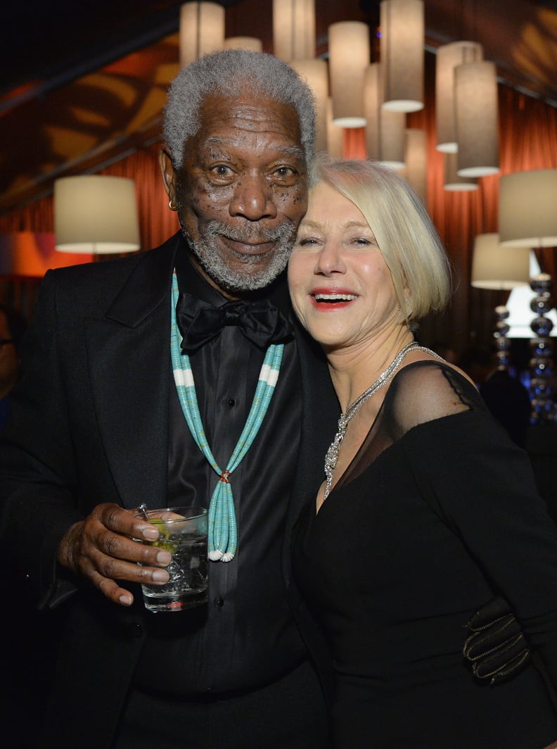 Morgan Freeman and Helen Mirren, Red